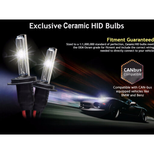 N88 HID Xenon KIT 100W Best Replacement of LED