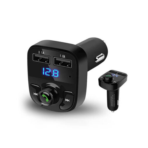 Car X8 Wireless Car MP3 Player, AUX Cable Slot, Hand free Calling
