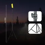 Toby’s BVT-01 Outdoor Multifunction Camping Light 2500LM High-Brightness COB LED, 2.6M Tripod, 12V Input, Remote Control, Camping & Emergency Flood Light - Image 4