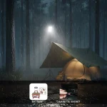 Toby’s BVT-01 Outdoor Multifunction Camping Light 2500LM High-Brightness COB LED, 2.6M Tripod, 12V Input, Remote Control, Camping & Emergency Flood Light - Image 5