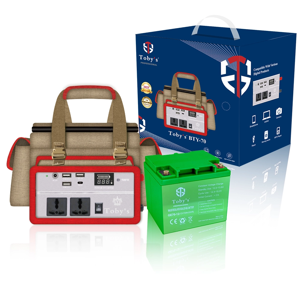 BTY 70 1 Toby's BTY 70 Battery 55000mAh Power, Rechargeable Battery With 220V Power Inverter Best For Camping - Image 1