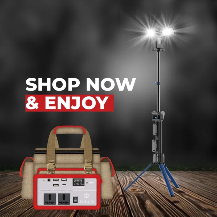 Toby's BTY 70 Battery 55000mAh Power, Rechargeable Battery With 220V Power Inverter Best For Camping - Image 11