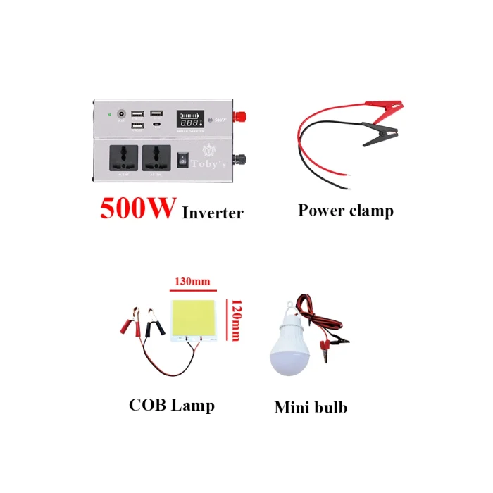 Toby's BTY 70 Battery 55000mAh Power, Rechargeable Battery With 220V Power Inverter Best For Camping - Image 13