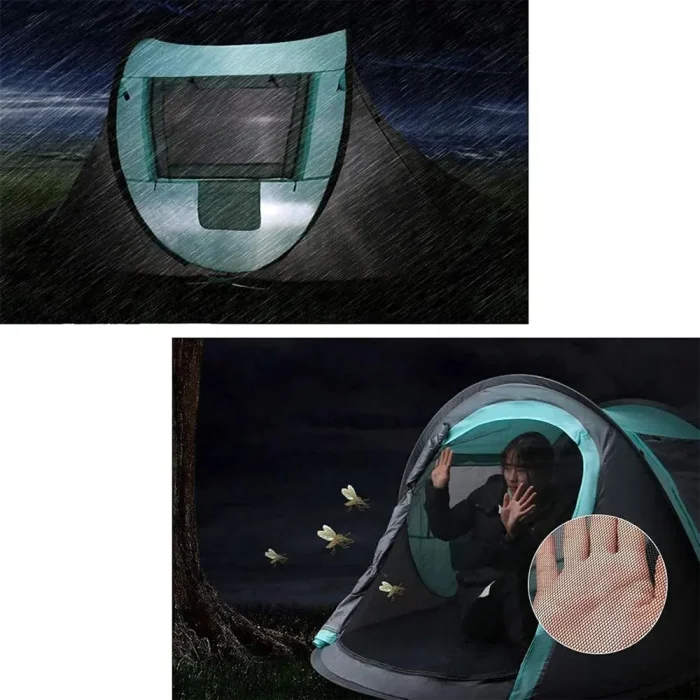 Toby's New Automatic Pop Up Outdoor Camping Tent, Easy Quick Opening and Rainproof beach boat tent, for hiking fishing - Image 7