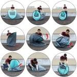 Toby's New Automatic Pop Up Outdoor Camping Tent, Easy Quick Opening and Rainproof beach boat tent, for hiking fishing - Image 9