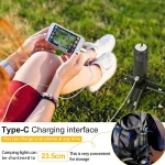 Tobys New CPL-T17 Mini Rechargeable Portable Camping Lantern With Extendable Tripod 3 Color USB Light - Image 5