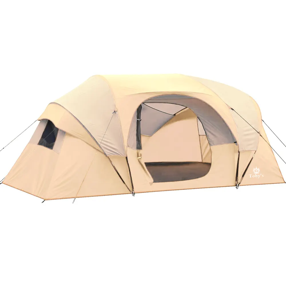 Toby's Tent 8-12 Person Camping Tents, Weather Resistant Family