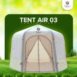 Tobys Inflatable Tent 03 Camping Tent with Pump, 4-6 Person Glamping Tents, Easy Setup 4 Season Waterproof Outdoor Oxford Tent - Image 7