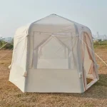 Tobys Inflatable Tent 03 Camping Tent with Pump, 4-6 Person Glamping Tents, Easy Setup 4 Season Waterproof Outdoor Oxford Tent - Image 3