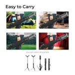 Toby's VIP 11 Pro Camping Light Best For Outdoor Party Picnic Barbeque On Desert Multifunctional Sanara Light With Built in Rechargeable Battery Facility - Image 8