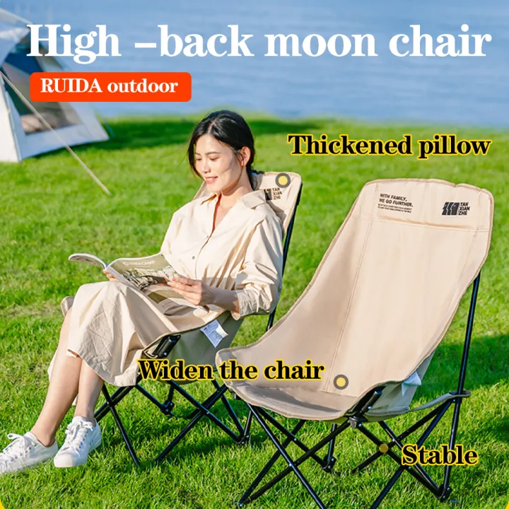 05bf3c1ee9e0d8e575bf41fce50f3d0d.jpg_720x720q80.jpg_.webp Tobys New Outdoor Aluminum Alloy Travel Foldable Camping Chair With High back Rest Fishing Chair Portable Beach Chair - Image 1