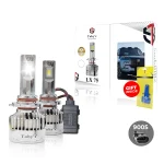 Tobys LX 75 2 Pieces Car LED Headlight Original 75W/piece Power 7500/piece Lumens With Color Temperature 6500K