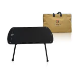 Toby’s Camping Table 06 –Foldable 75x35x45cm Portable Table for Outdoor Camping Barbecue Picnic Lightweight Durable Easy-Carry Modern Design Travel Essential