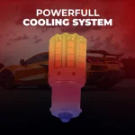 Tobys Super Bright Low Power 1156 44SMD LED Bulbs with 3030 Chip replacement for Back Up Reverse Brake Lights (Red) - Image 2