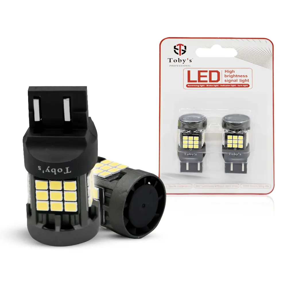 1-26.webp Tobys Super Bright Power T20 7443 36SMD LED Bulbs with 2835 Chip replacement for Back Up Reverse Brake Lights (White) - Image 1