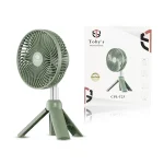 Tobys CPL-T23 Rechargeable Portable 4000mAh Fan with LED Lantern Adjustable Height for Home Office Outdoor Camping - Image 8