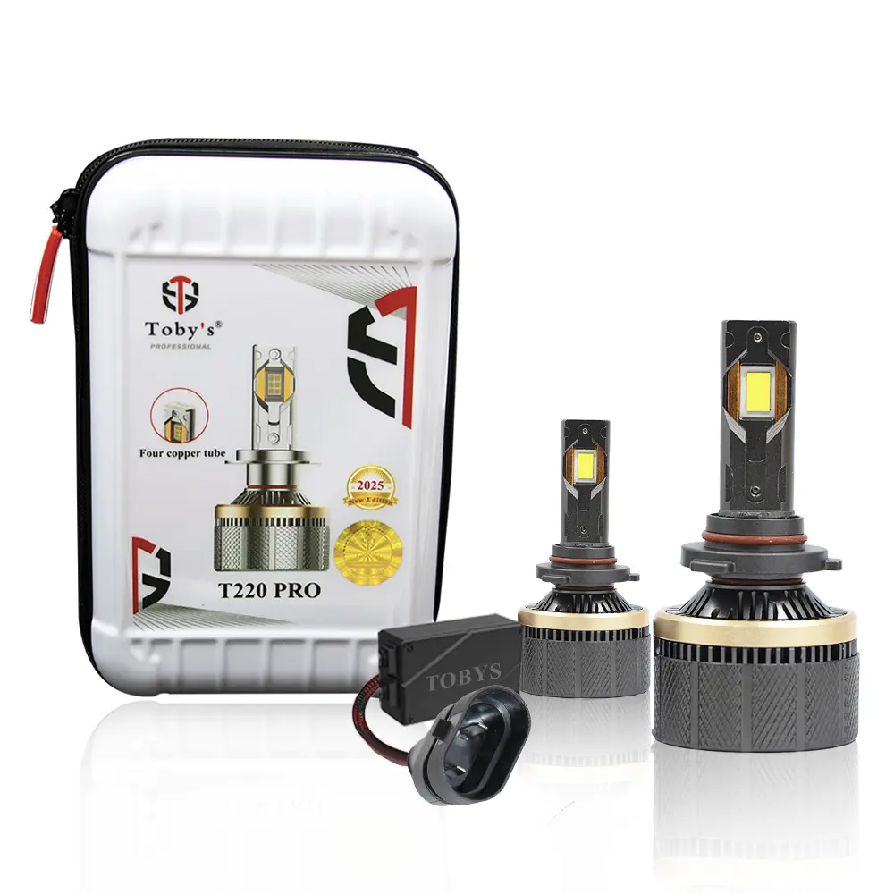 1-36-1.webp Tobys T220 Pro 440W/Pair Original Tested LED Headlight Assembly 44000 Lumens Bright Color With Temperature 6500K - Image 1