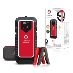 Toby's X22 16000mAh and 59.2WH Jump Starter with 2500A Peak, 30W PD Fast Charging Power Bank