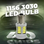 Tobys Super Bright Low Power 1156 40SMD LED Bulbs with 3030 Chip replacement for Back Up Reverse Brake Lights (White) - Image 2