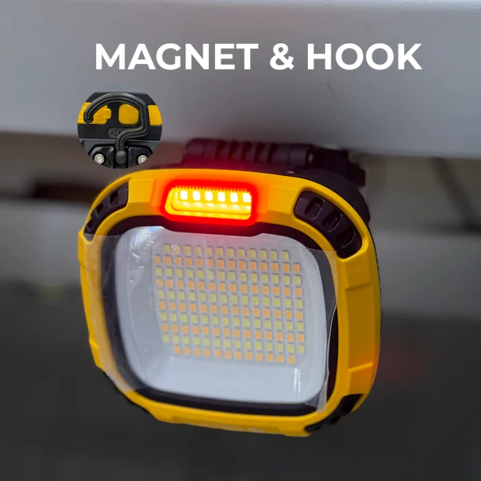 Toby&rsquo;s CPL-T31 LED Floodlight&ndash;4000mAh Rechargeable Light Multi-Color Output SOS Mode Powerful Brightness Ideal for Outdoor Work Emergency Use - Image 7