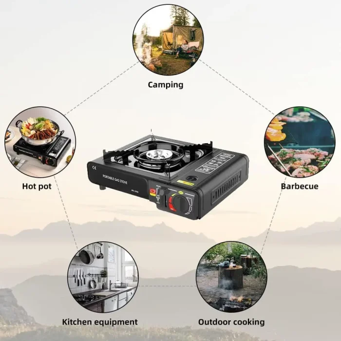 Toby's Outdoor Camping Stove with Auto Ignition Backpacking Stove - Image 4