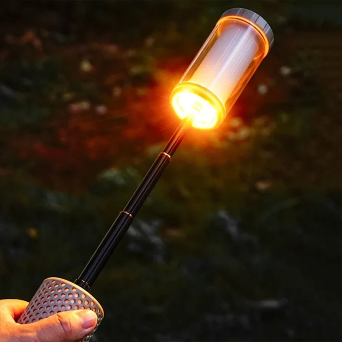 Tobys CPL-T33 Multifunctional Camping Light Rechargeable Lantern with Warm and White LED Compact Outdoor Flashlight for Hiking Emergency Use Tent Light USB Charging - Image 9