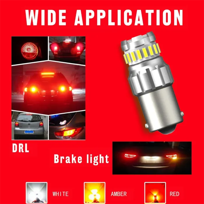1156 23smd White Bulbs For Reverse Lights, Brake, Signal, Parking Lights - Image 5