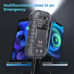 Toby's X17 Jump Starter for Cars 16000mAh and 59.2WH Power Bank for Electronic Devices - Image 9
