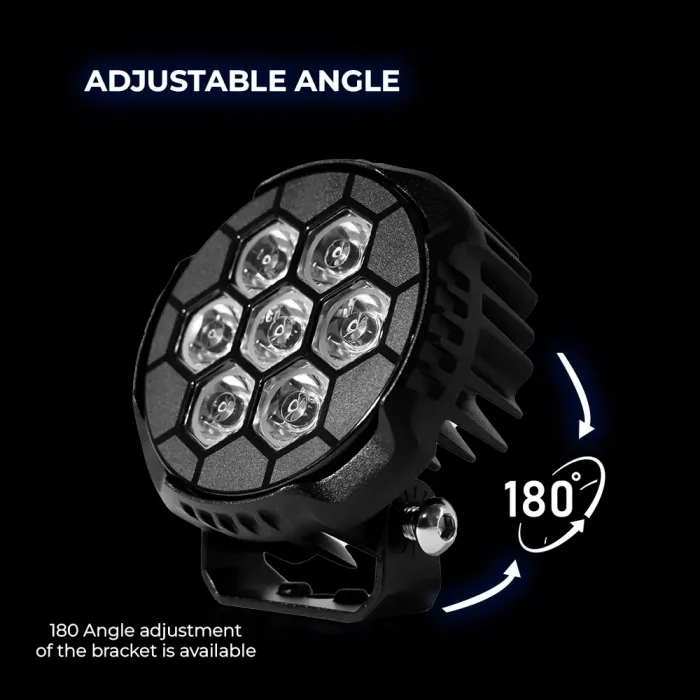 Toby's New Launched 4" 45W LED Work Light Mini Auxiliary Headlight Driving Lamp Diffuser Effects Truck Motorcycle - Image 2