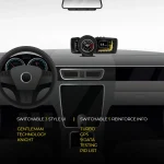 Tobys New A600 Car HUD Head Up Display with OBD2 + GPS Dual System Digital Speedometer with 3 LCD Screens - Image 3