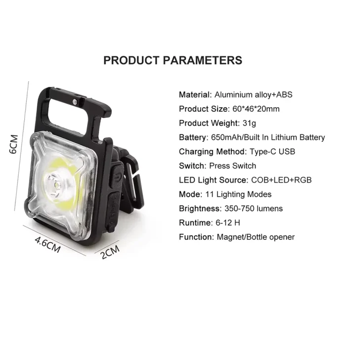 TBS DESIGN CPL-11 PRO High-power LED Waterproof Head Lamp with SOS Red Light Head lamp for Camping Fishing - Image 9