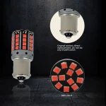 Tobys Super Bright Low Power 1156 44SMD LED Bulbs with 3030 Chip replacement for Back Up Reverse Brake Lights (Red) - Image 3