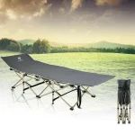 Tobys New Folding Camping Bed for Adults Ten Leg Beach Bed with Cushion and Maximum Load 150 kg / 330 lbs Ideal for Office Home Beach Party Camping - Image 8