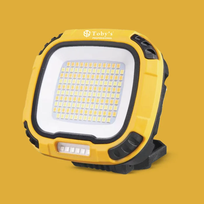 Toby&rsquo;s CPL-T31 LED Floodlight&ndash;4000mAh Rechargeable Light Multi-Color Output SOS Mode Powerful Brightness Ideal for Outdoor Work Emergency Use - Image 2