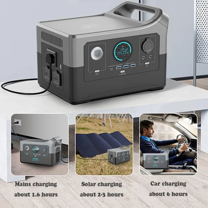Toby's TBS-136A Portable power station Multiple inputs and outputs for outdoor and home use - Image 2