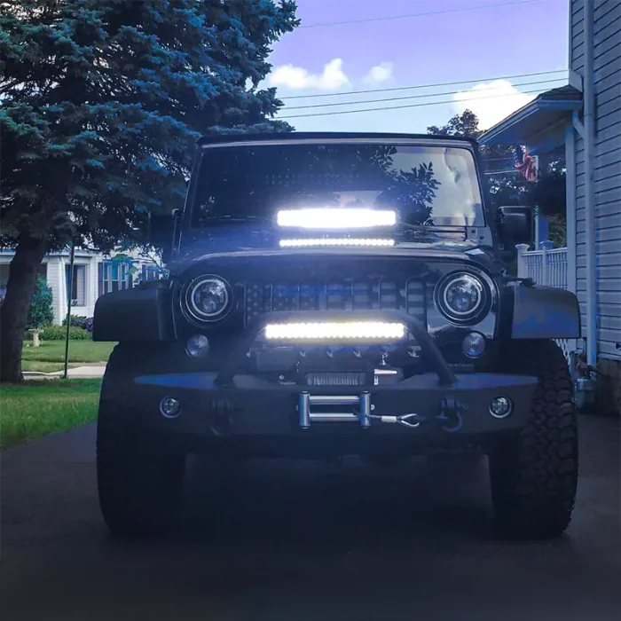 22 Inches Light Bar 120W Light Bar Combo Light, Floodlight, Spotlight - Image 7