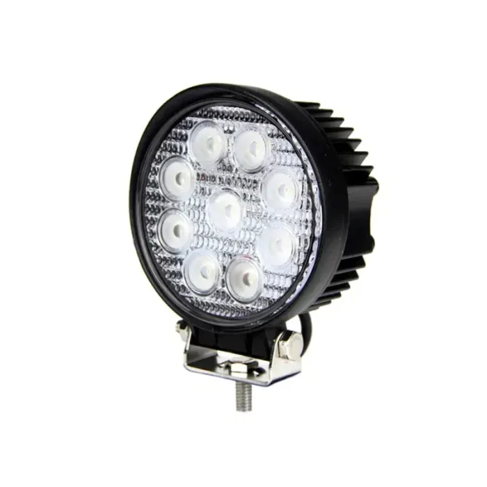 2 PCS High Quality R 27W Spot Flood Beam, Round Spot Flood Beam LED Work Light - Image 5