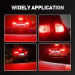 Tobys Super Bright Low Power 1156 40SMD LED Bulbs with 3030 Chip replacement for Back Up Reverse Brake Lights (Red) - Image 4