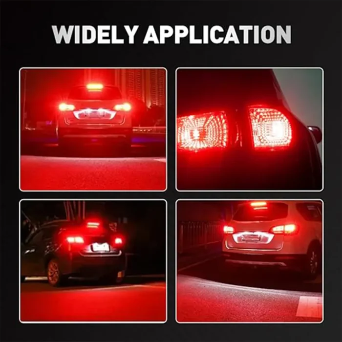 Tobys Super Bright Low Power 1156 40SMD LED Bulbs with 3030 Chip replacement for Back Up Reverse Brake Lights (Red) - Image 4