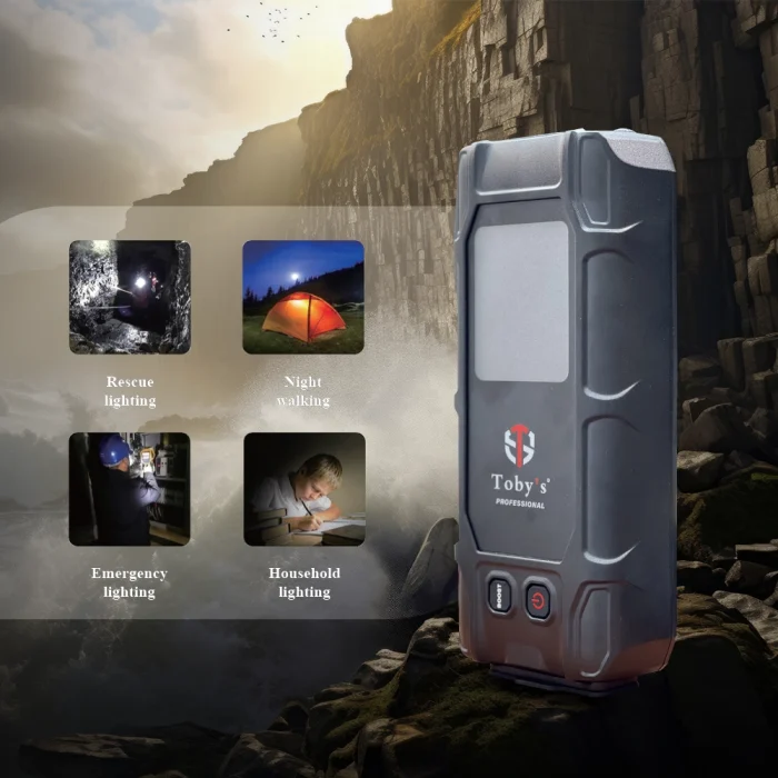 Toby's X18 Jump Starter for Cars 16000mAh and 59.2WH Best Power Bank for Electronic Devices - Image 3