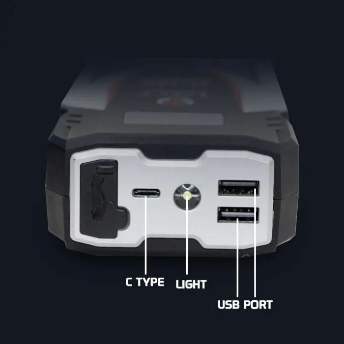 Toby's X6 Jump Starter for Cars 6000mAh and 22.2WH Power Bank for Electronic Devices - Image 3