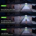Tobys Solar Light Security Lights Outdoor Motion Sensor Light IP65 Waterproof Flood Light Rotatable Wall Light Spotlight Solar Powered for Garden Garage Patio Yard Pathway Porch - Image 5