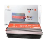 Car Power Inverter 3000W, LED Display, 12V to 220V AC Power Converter, Modified Sine Wave Inverter For Laptop, Tablet, Solar System, Camping