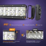 32 Inches Light Bar 180W Light Bar Combo Light, Floodlight, Spotlight - Image 4