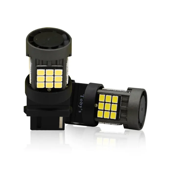 Tobys Super Bright Power T20 3156 36SMD LED Bulbs with 2835 Chip replacement for Back Up Reverse Brake Lights (White) - Image 2