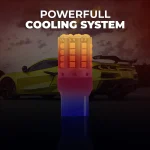 Tobys Super Bright Low Power 7440 44SMD LED Bulbs with 3030 Chip replacement for Back Up Reverse Brake Lights (Yellow) - Image 4