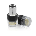 Tobys Super Bright Power T20 1157 16SMD LED Bulbs with 4218 Chip replacement for Back Up Reverse Brake Lights (White) - Image 2