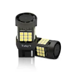 Tobys Super Bright Power T20 7440 36SMD LED Bulbs with 4218 Chip replacement for Back Up Reverse Brake Lights (White) - Image 2