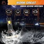 Tobys T220 Pro 440W/Pair Original Tested LED Headlight Assembly 44000 Lumens Bright  Color With Temperature 6500K - Image 3