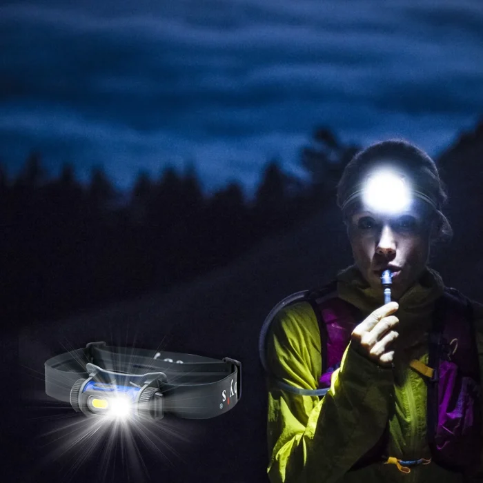 Tobys Headlamp 09 Head-Mounted COB Headlight USB Rechargeable LED Floodlight for Outdoor Camping - Image 5
